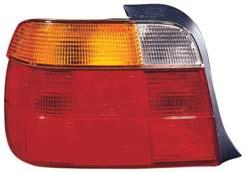 VAUNER 103F05081751 - BMW E36 91-99*PILOTO POST IZQ RO/BL/AM (COMPACT)