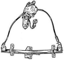 VAUNER 106101001 - FORD FIESTA 89-*ELEVALU ELEC DEL DCH 2P