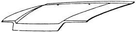 VAUNER 108500430 - HONDA CRX 88-*CAPOT