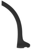 VAUNER 107163623 - OPEL CORSA 03-*MOLDURA ALETA TRAS DCH
