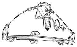 VAUNER 106210002 - SEAT IBIZA 84-93*ELEVALU ELEC DELANTERO