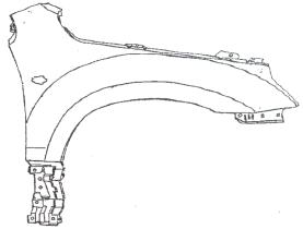 VAUNER 108851411 - SUZUKI GRAND VITARA 06-*ALETA DEL.DCHA