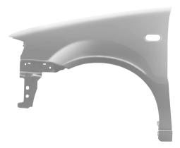 VAUNER 109232412 - VW POLO 99-*ALETA DEL IZQ LONGA C/BAIO