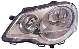 VAUNER 10123391002 - VW POLO 05-*FARO IZQ C/R ELECTRICA