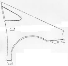 VAUNER 109232911 - VW SHARAN 00-*ALETA DELANTERA DCH