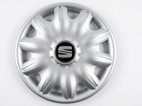 FAMILIA SEAT 1M0601147H - JUEGO DE 4 TAPACUBOS SEAT ORIGINALES