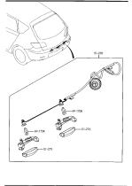 FAMILIA MAZDA BR5G-51-270 - LÁMPARA, MATRÍCULA MAZDA, BR5G-51-270