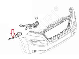 FIAT 1694821480 - Soporte parachoques Fiat Ducato desde 2024 derecha